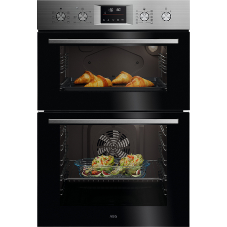 AEG OU5CP40M Built in Double Electric Oven - Stainless Steel AEG OU5CP40M Built in Double Electric Oven - Stainless Steel