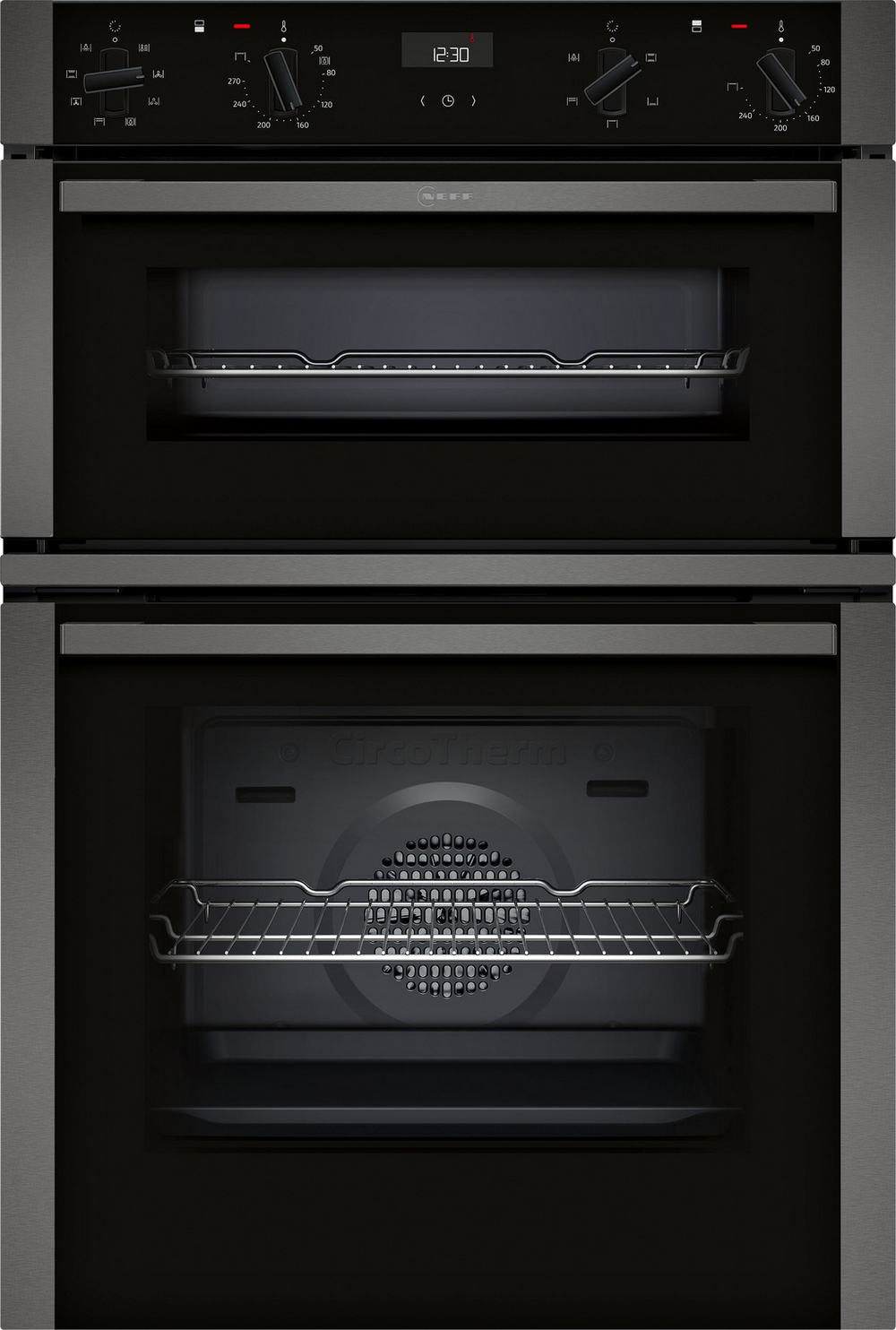 Neff U1ACE2AG3B N 50 Built-in double oven Graphite Grey Neff U1ACE2AG3B N 50 Built-in double oven Graphite Grey