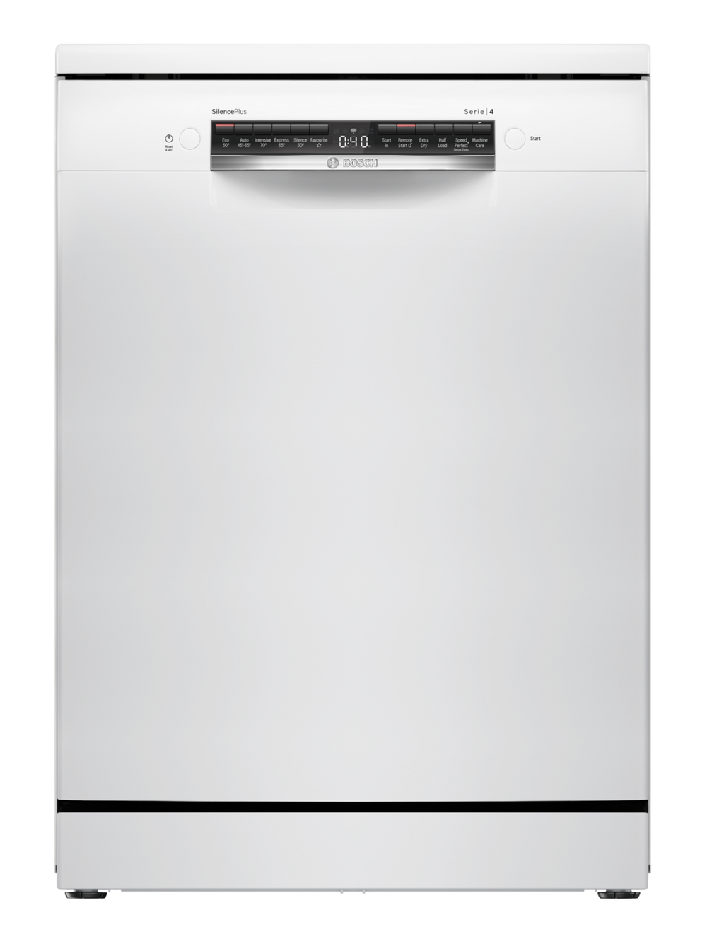 Bosch SMS4EMW06G WiFi-enabled Dishwasher - White - 14 Place Settings