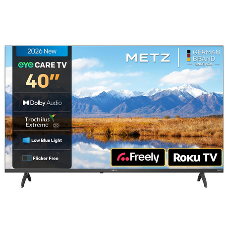 METZ 40MTF6000ZUK 40" 2K DLED Smart TV – Black METZ 40MTF6000ZUK 40" 2K DLED Smart TV – Black