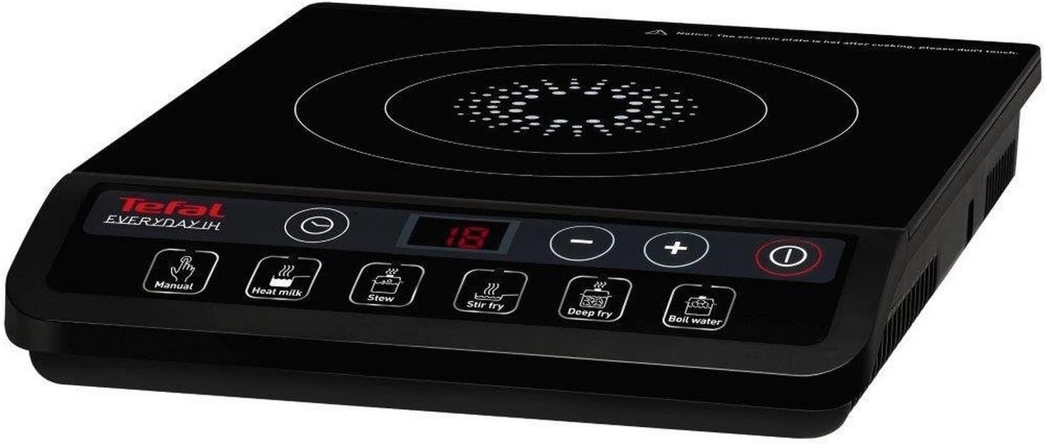 Tefal Uk Ltd IH201840 25.5cm Induction Hob - Black Tefal Uk Ltd IH201840 25.5cm Induction Hob - Black