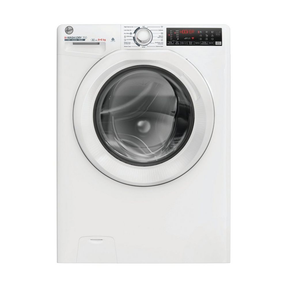 Hoover H3DPS4866TAM6 8kg/6kg 1400 Spin Washer Dryer - White Hoover H3DPS4866TAM6 8kg/6kg 1400 Spin Washer Dryer - White