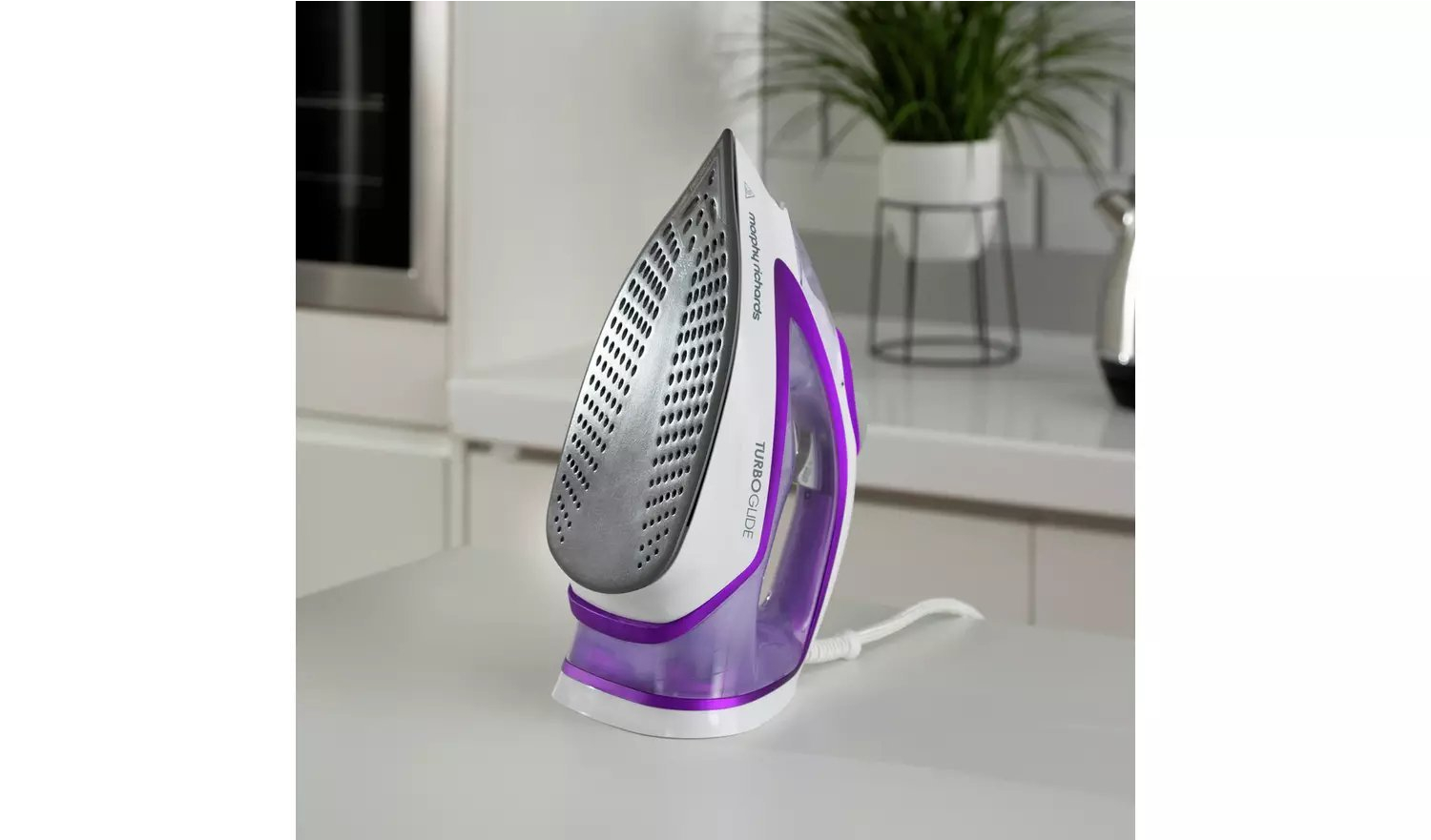 Morphy Richards Appliances 302000 - TurboGlide Steam Iron - Purple