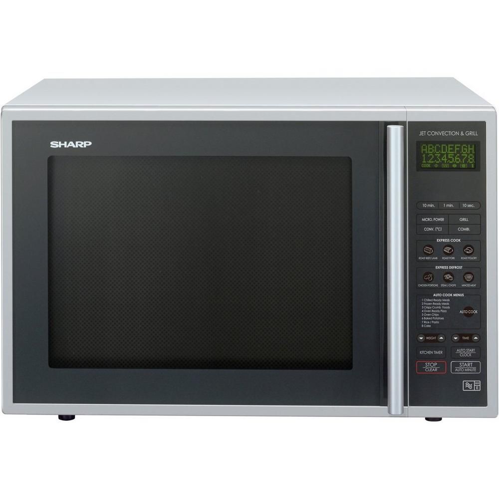 Sharp R959SLMAA 40 Litre Combination Microwave - Black/Silver Sharp R959SLMAA 40 Litre Combination Microwave - Black/Silver