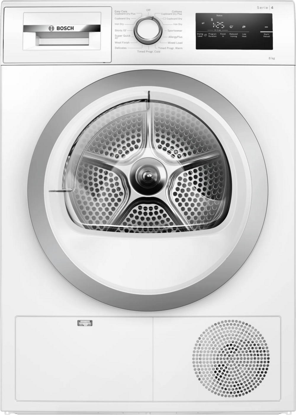Bosch WTN83203GB 8kg Condenser Tumble Dryer - White Bosch WTN83203GB 8kg Condenser Tumble Dryer - White