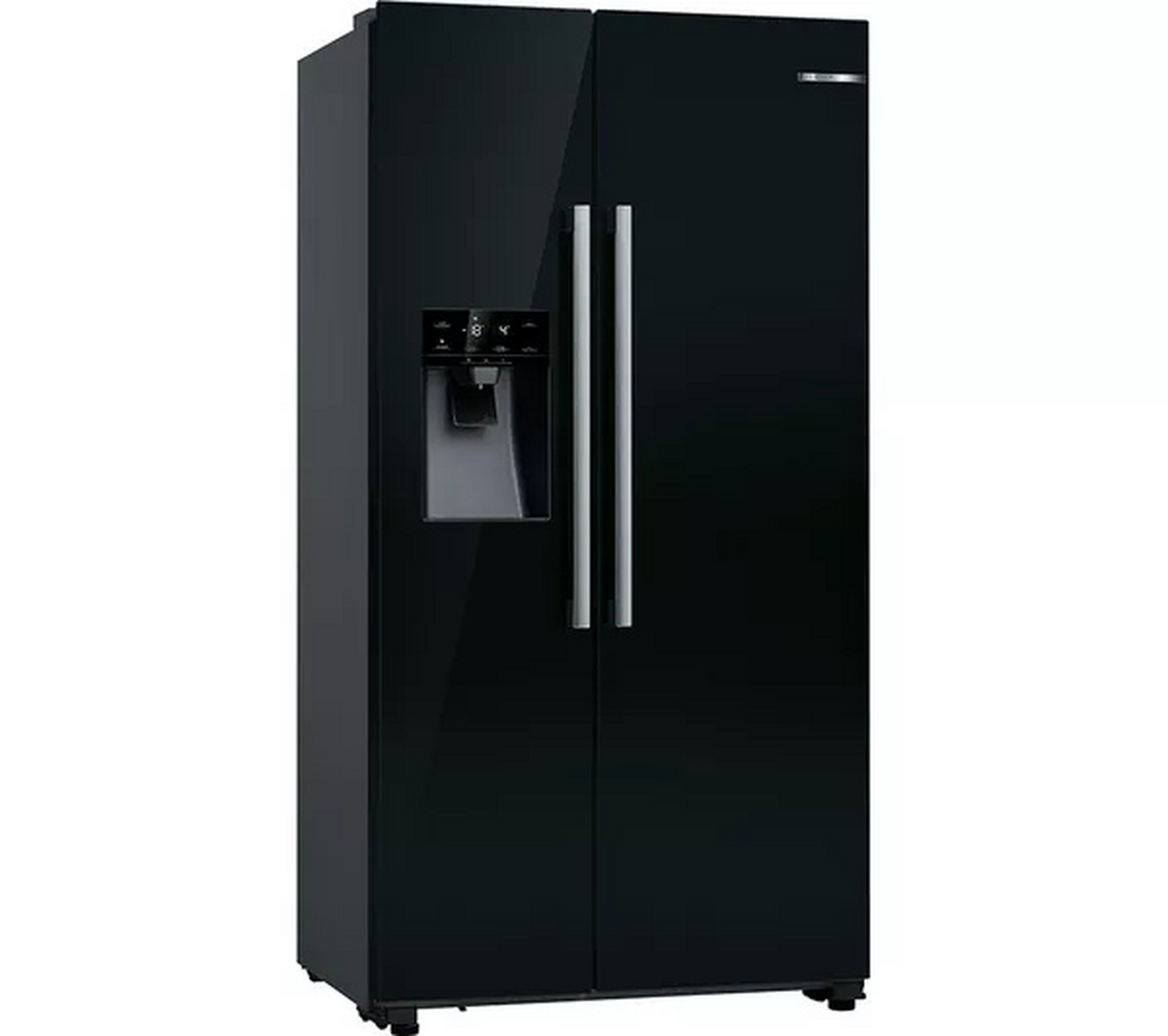 Bosch KAD93ABEP Black American Frost Free Fridge Freezer - Plumbed Ice and Water