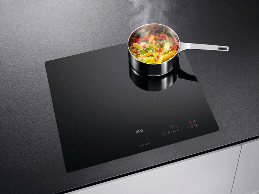 AEG IBS6420SCB 3000 60cm Induction Hob - Black AEG IBS6420SCB 3000 60cm Induction Hob - Black