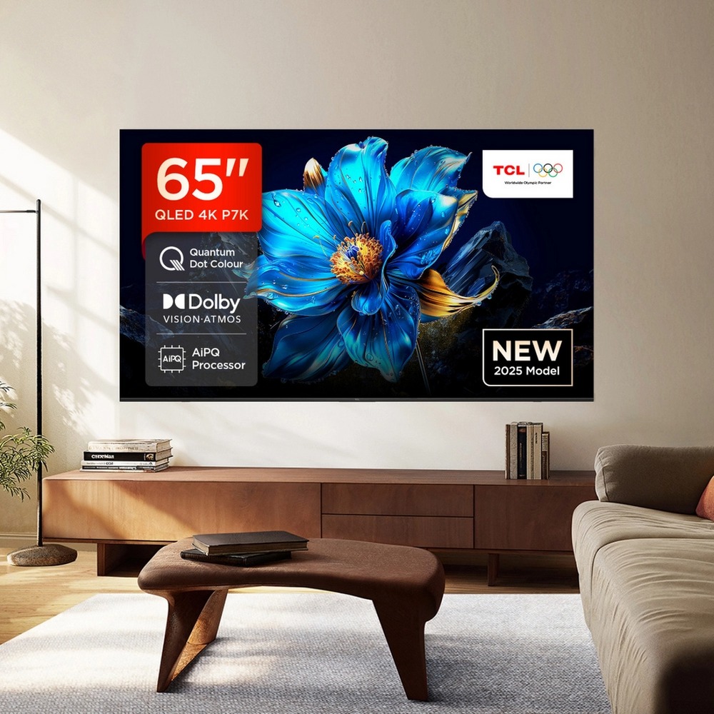 TCL 65P7K-UK 65" 4K QLED Direct LED HDR Google TV TCL 65P7K-UK 65" 4K QLED Direct LED HDR Google TV