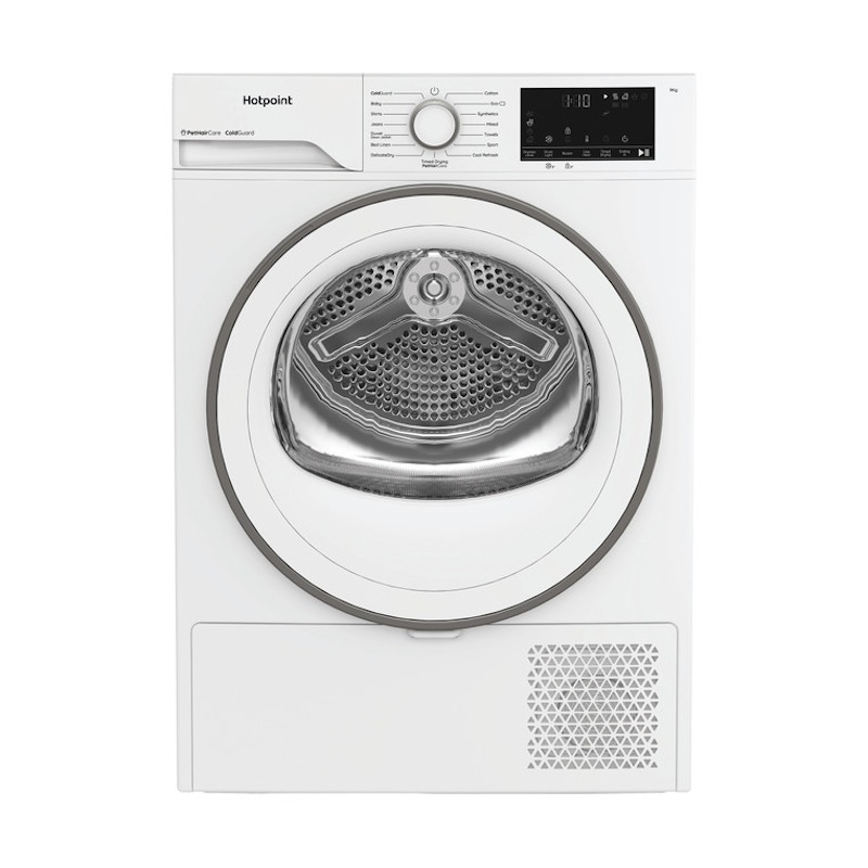 Hotpoint CHD93MWWUK 9Kg Heat Pump Tumble Dryer - White - A++ Rated