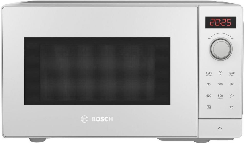 Bosch FFL023MW0B 20 Litres Single Microwave - White Bosch FFL023MW0B 20 Litres Single Microwave - White