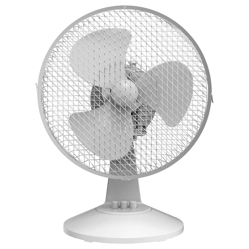 Igenix DF9010 9 Inch Desk Fan, 2 Speeds, White Igenix DF9010 9 Inch Desk Fan, 2 Speeds, White