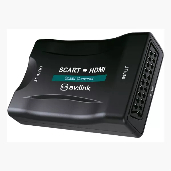 av:LINK 122.416uk SCART INPUT TO HDMI OUTPUT CONVERTER av:LINK 122.416uk SCART INPUT TO HDMI OUTPUT CONVERTER