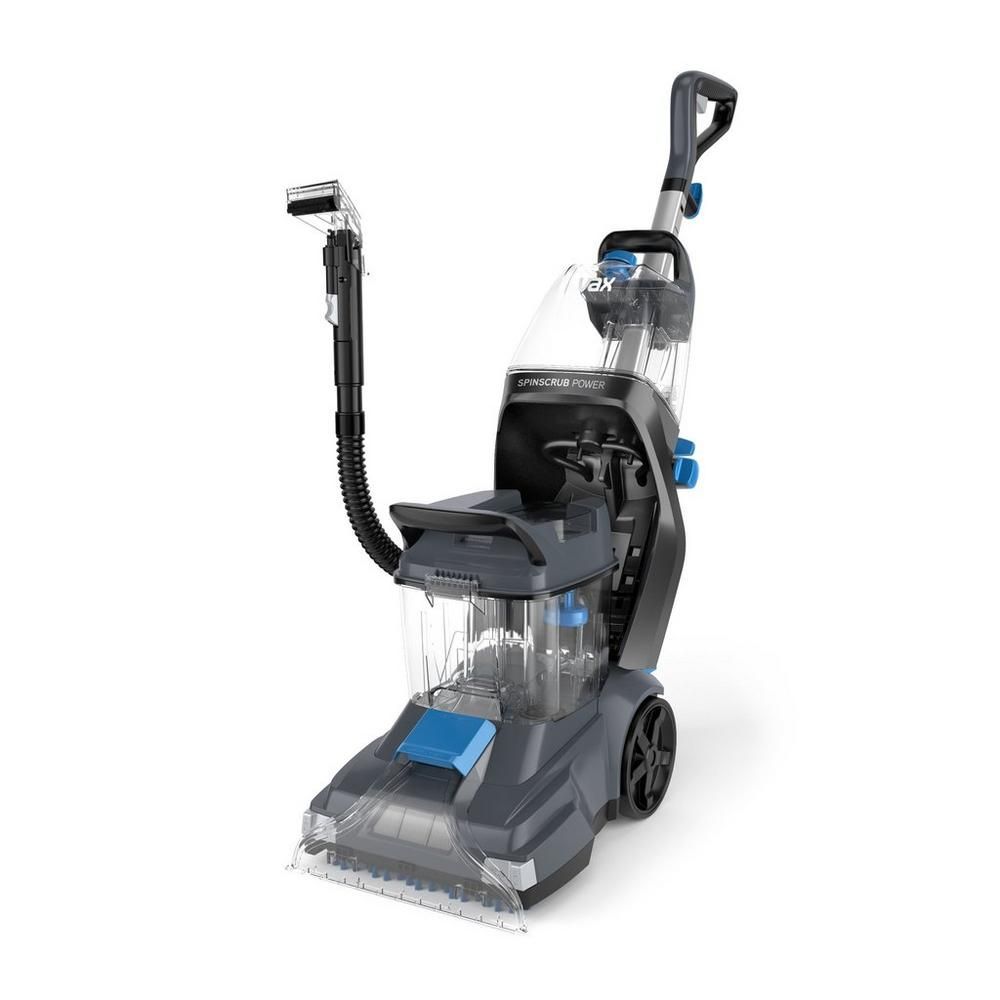 VAX SSXS SpinScrub Power Carpet Washer - Grey & Tiger Blue