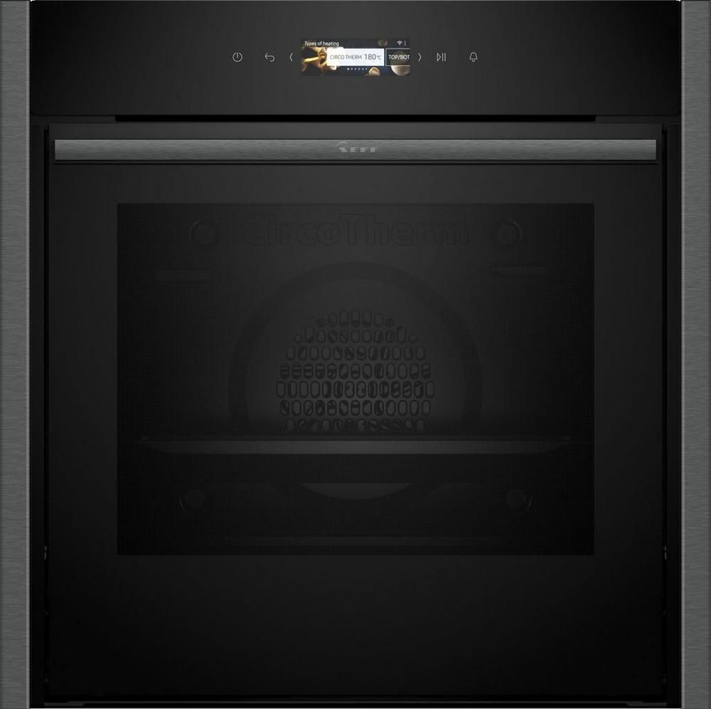 Neff B54CR71G0B 60cm Slide and Hide Built In Electric Single Oven Neff B54CR71G0B 60cm Slide and Hide Built In Electric Single Oven