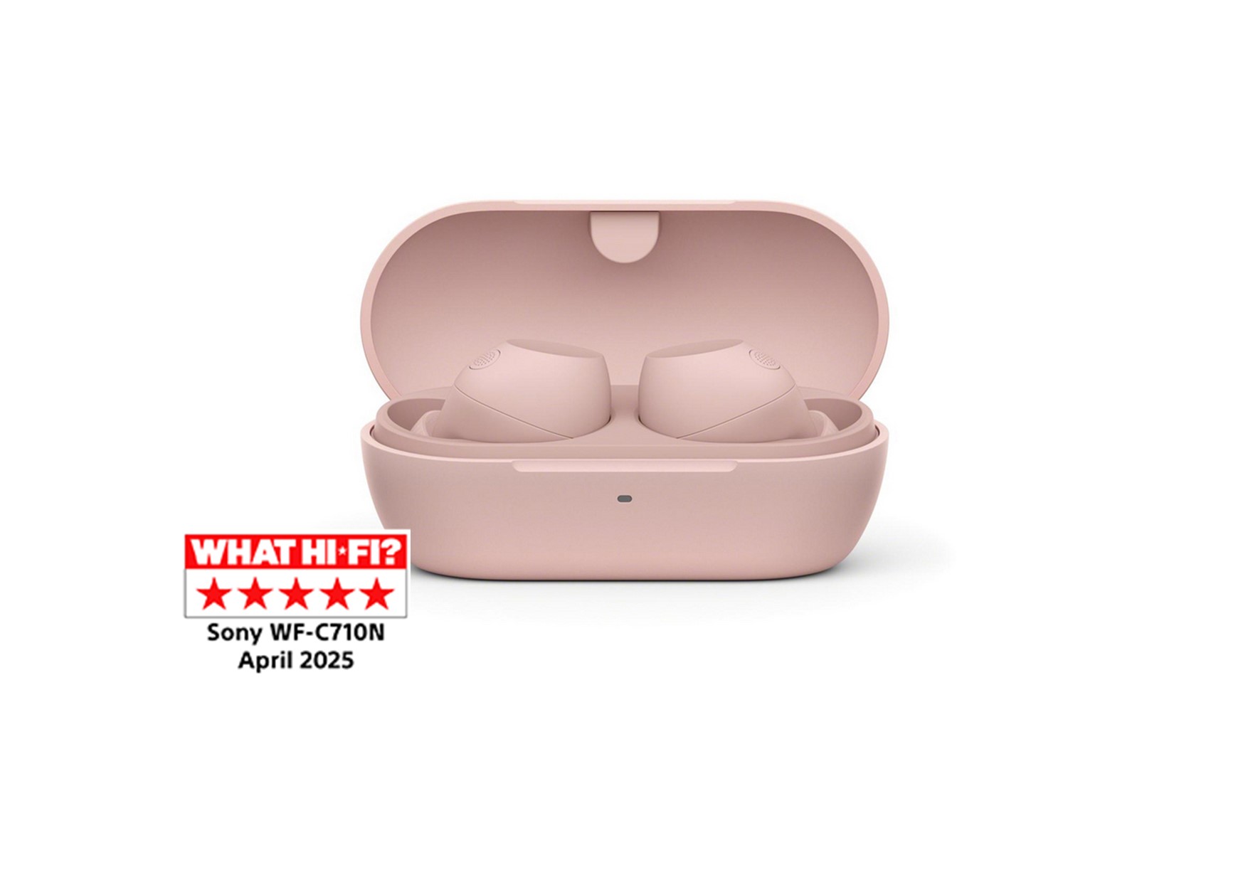 Sony WFC710NP.CE7 Noise Cancelling Bluetooth Earbuds - Pink