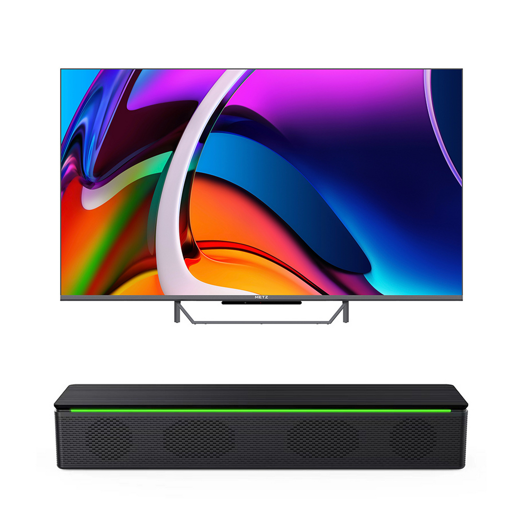 METZ 55MQE7600S60 Metz 55MQE7600ZUK 55" Smart QLED TV with FREE Portable Bluetooth Speaker METZ 55MQE7600S60 Metz 55MQE7600ZUK 55" Smart QLED TV with FREE Portable Bluetooth Speaker