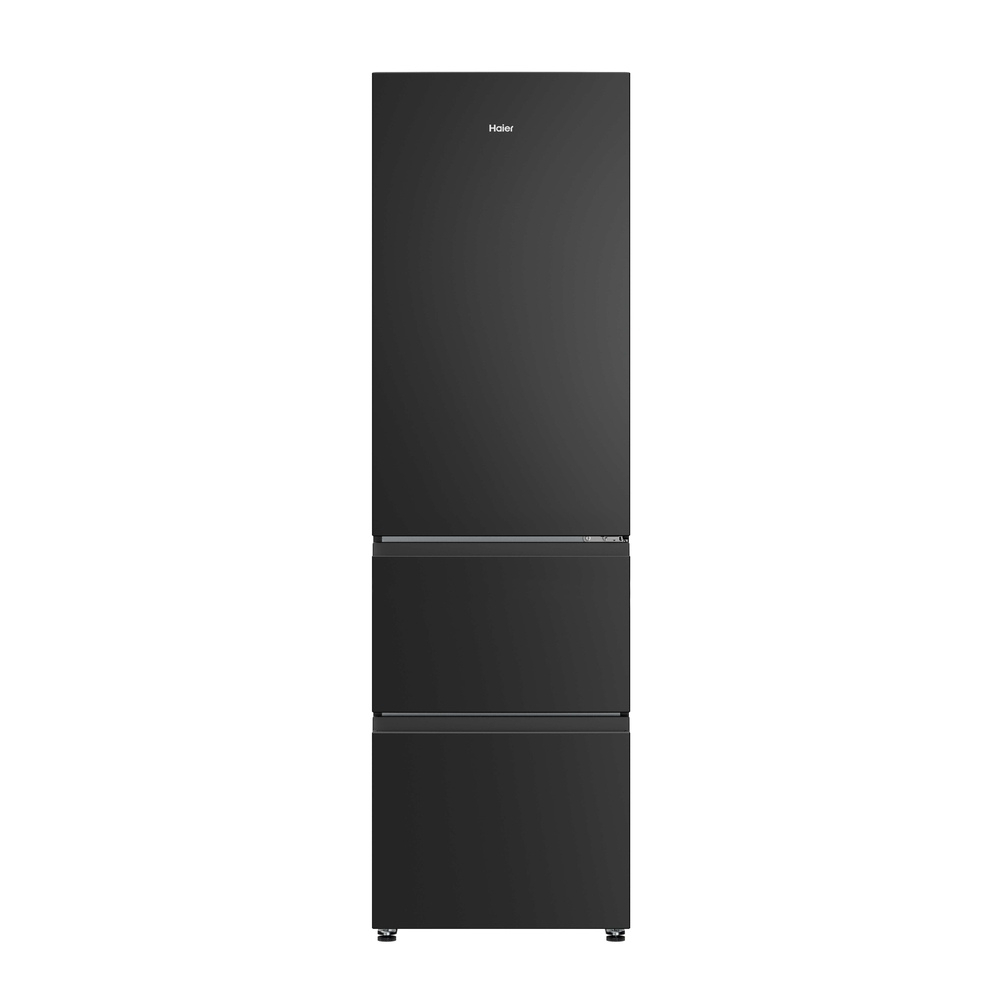 Haier HTR3518ENMTK 60/40 Fridge Freezer - Black Haier HTR3518ENMTK 60/40 Fridge Freezer - Black
