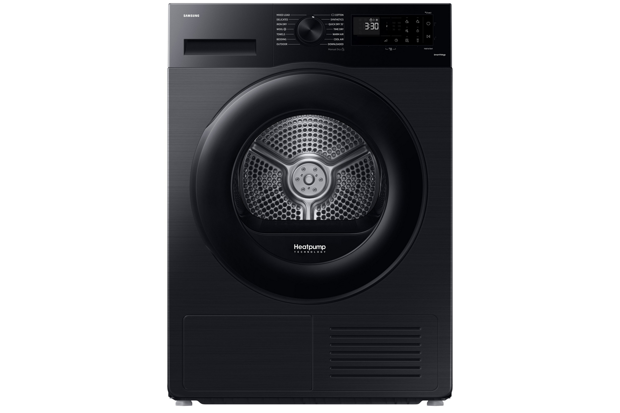 Samsung Series 5 OptimalDry™ DV90CGC0A0ABEU 9kg Smart Heat Pump Tumble Dryer – Black