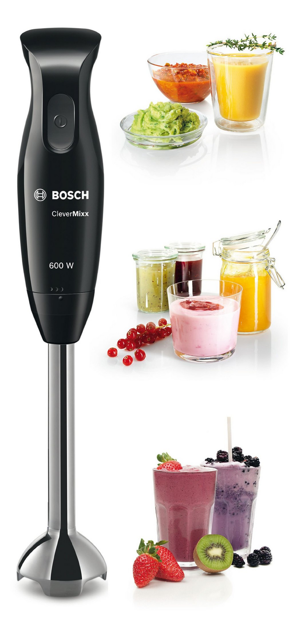 Bosch MSM2610BGB CleverMixx Hand Blender 600W Bosch MSM2610BGB CleverMixx Hand Blender 600W