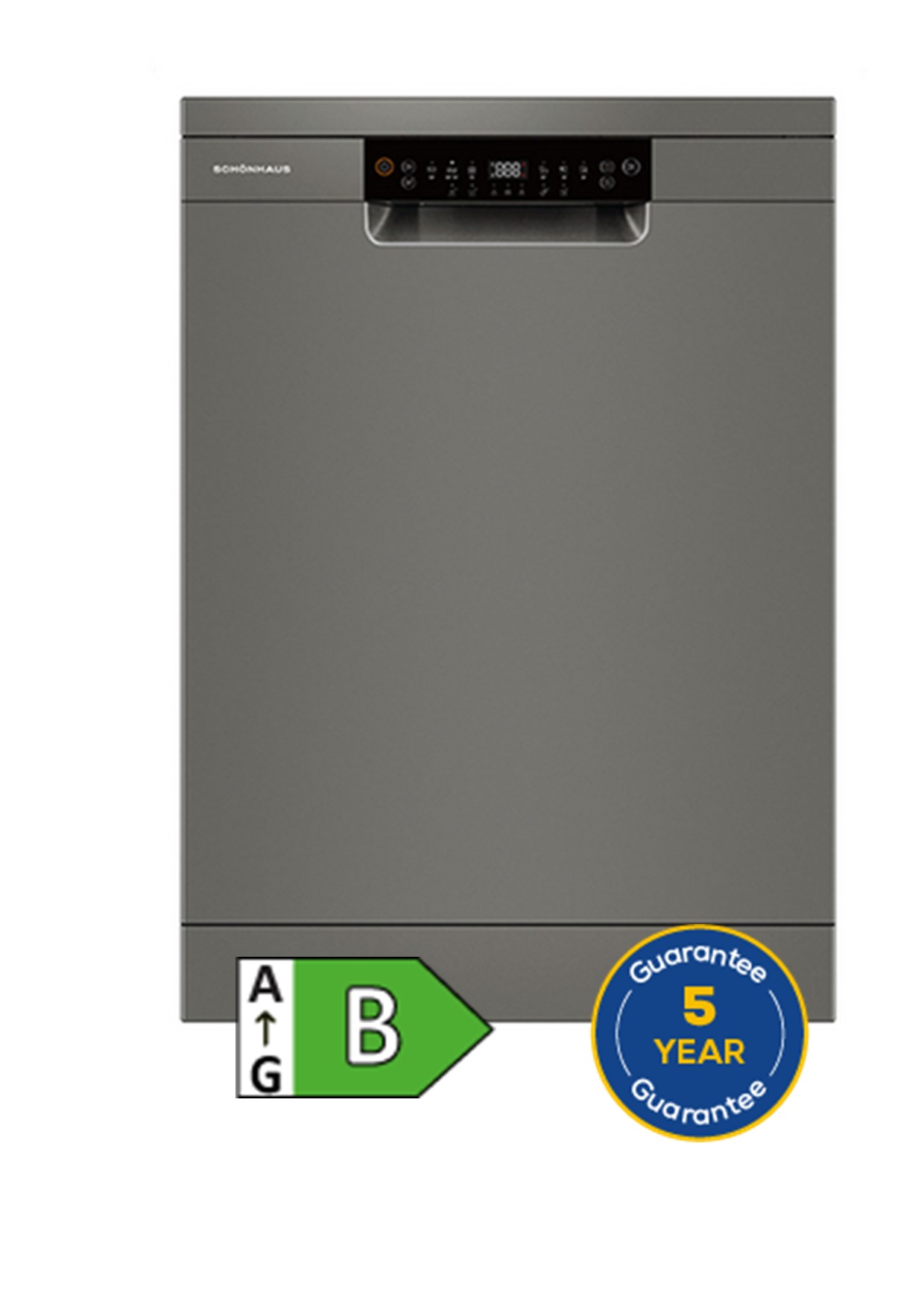 Schonhaus DWSF0115FSBG Dishwasher - Graphite - 15 Place Settings  Schonhaus DWSF0115FSBG Dishwasher - Graphite - 15 Place Settings