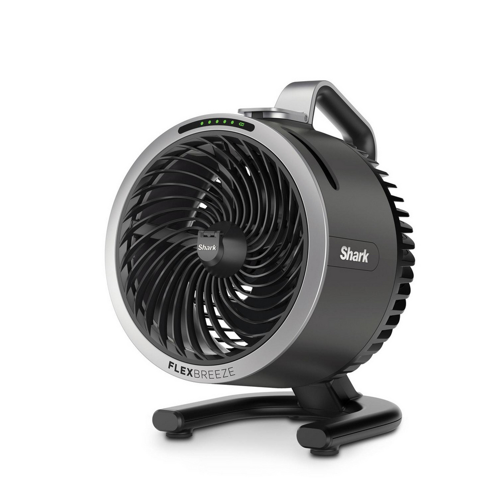 Shark FA050UK FlexBreeze HydroGo outdoors & indoors misting Fan - Cool Grey Charcoal Shark FA050UK FlexBreeze HydroGo outdoors & indoors misting Fan - Cool Grey Charcoal
