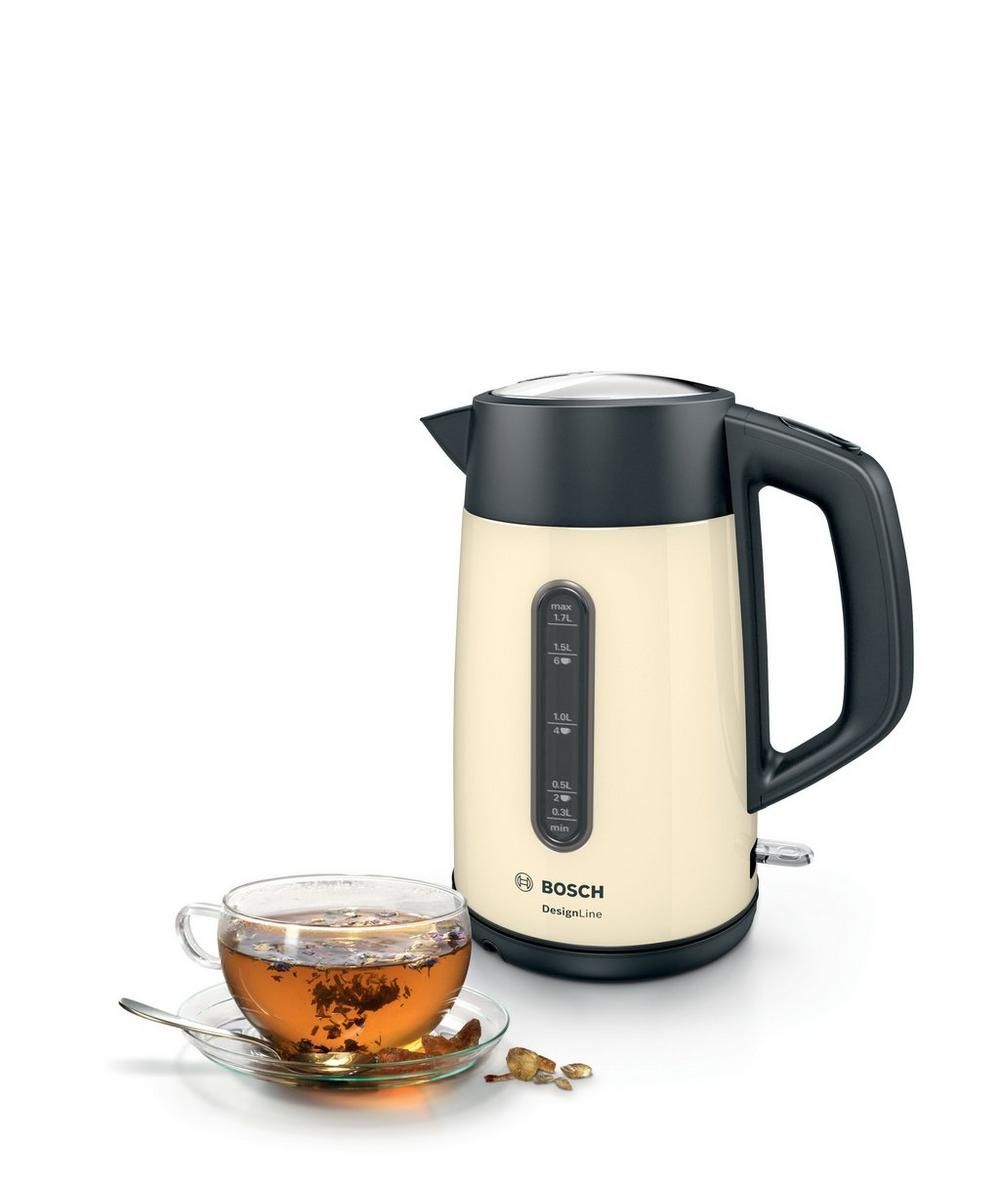 Bosch TWK4P437GB 1.7 Litre Traditional Kettle - Cream Bosch TWK4P437GB 1.7 Litre Traditional Kettle - Cream