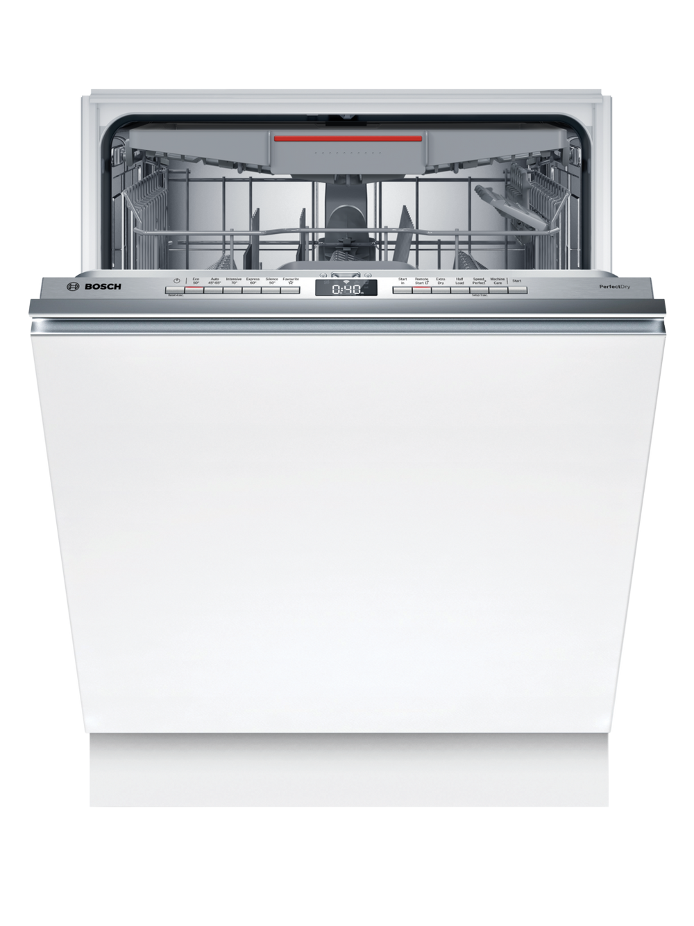 Bosch SMV6ZCX10G Built In Dishwasher - Stainless Steel - 14 Place Settings