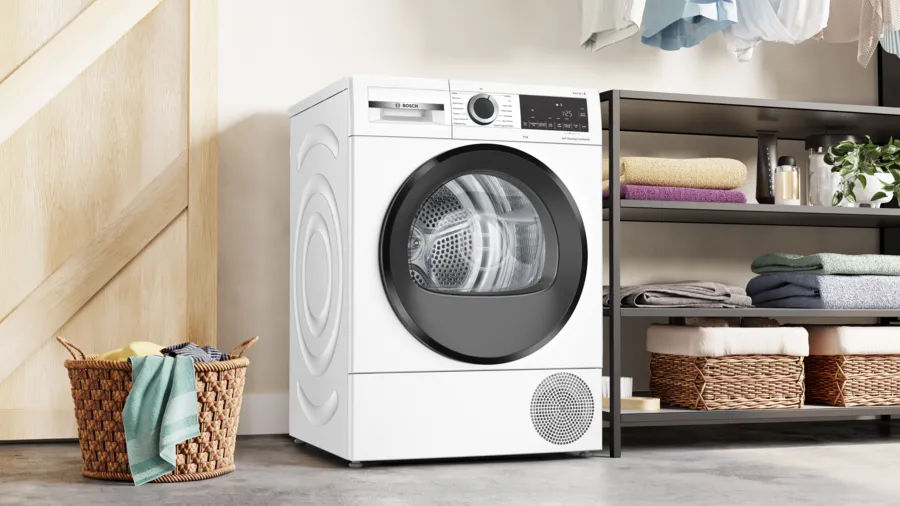 Bosch WQG24500GB Series 6 Heat Pump Tumble Dryer – 9kg White