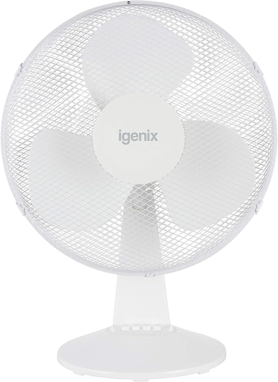Igenix DF1610 16` Desk Fan White Igenix DF1610 16` Desk Fan White