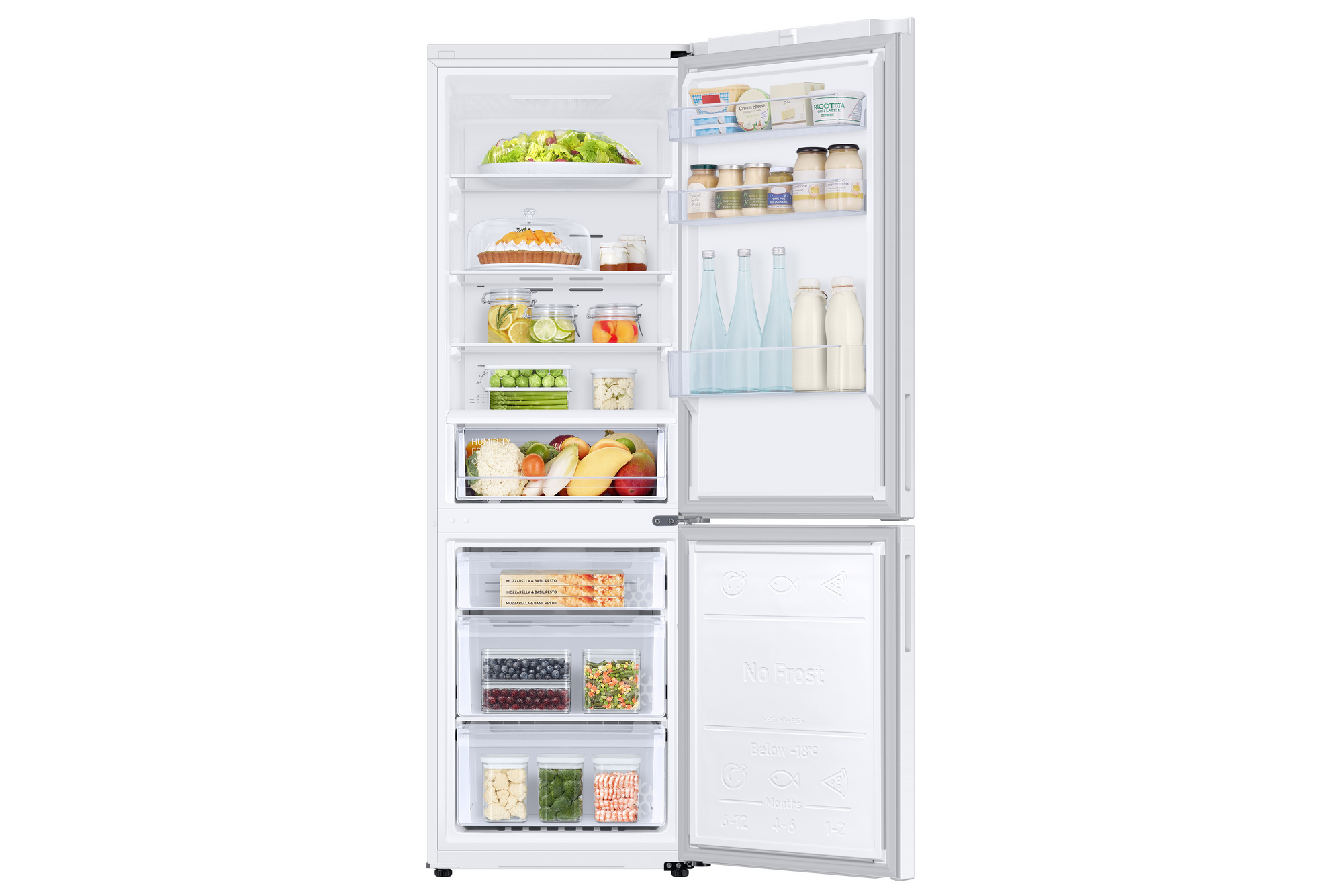 Samsung RB33B610EWW/EU Frost Free Fridge Freezer – Sleek, Spacious & Smart Cooling