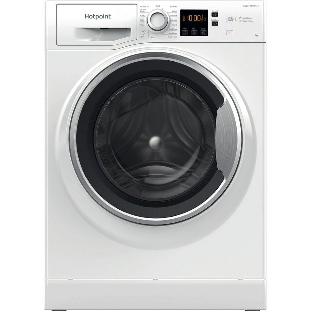 Hotpoint NSWE7469WSUK 7kg 1400 Spin Washing Machine - White Hotpoint NSWE7469WSUK 7kg 1400 Spin Washing Machine - White