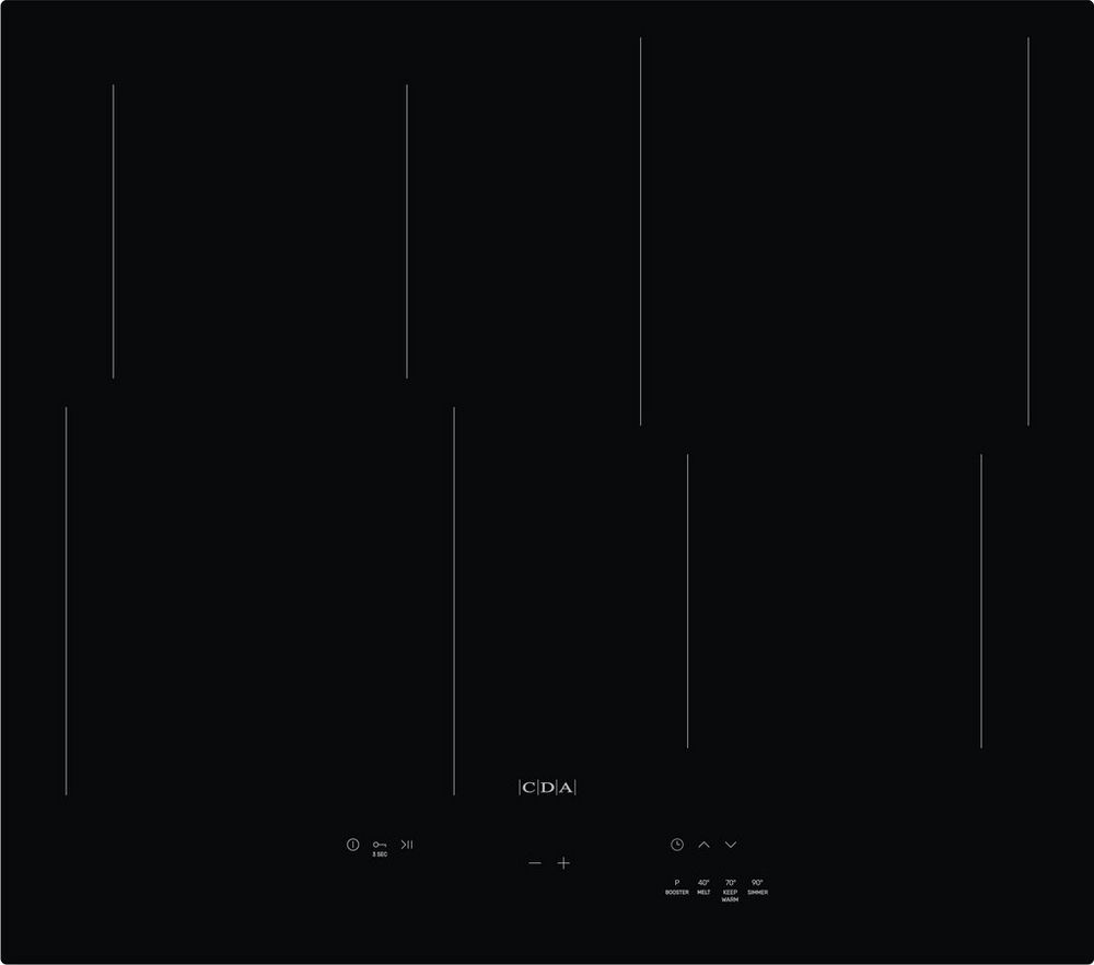CDA HN6112FR 60cm 4 zone Induction hob - Black CDA HN6112FR 60cm 4 zone Induction hob - Black