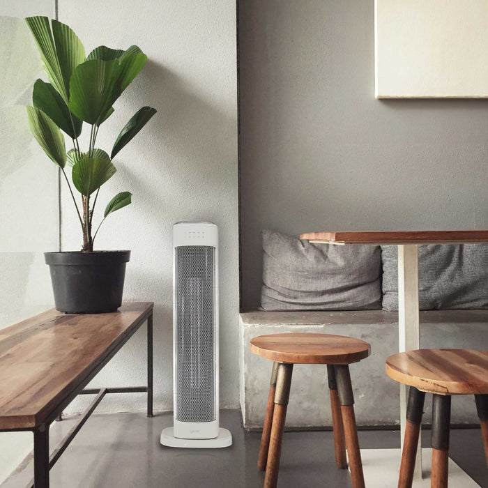 Igenix IGHT020DW Oscillating Tower Fan Heater Igenix IGHT020DW Oscillating Tower Fan Heater
