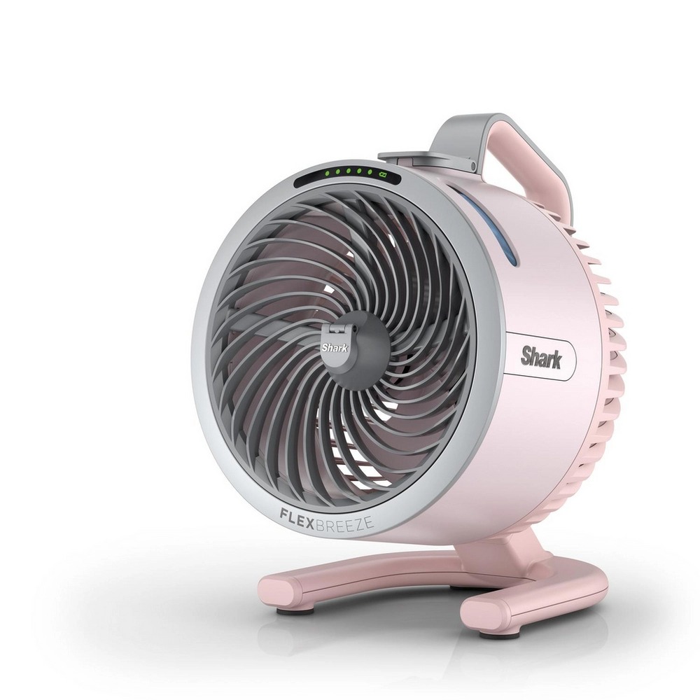 Shark FA050UKPK FlexBreeze TableMate Indoor to Outdoor High-Velocity Tabletop Fan - Ballet Pink Shark FA050UKPK FlexBreeze TableMate Indoor to Outdoor High-Velocity Tabletop Fan - Ballet Pink