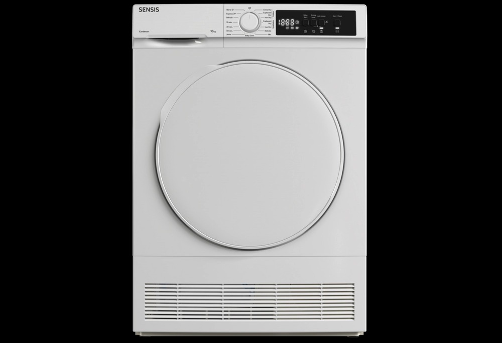 Sensis TDCF0110BW 10kg Condenser Tumble Dryer - White Sensis TDCF0110BW 10kg Condenser Tumble Dryer - White