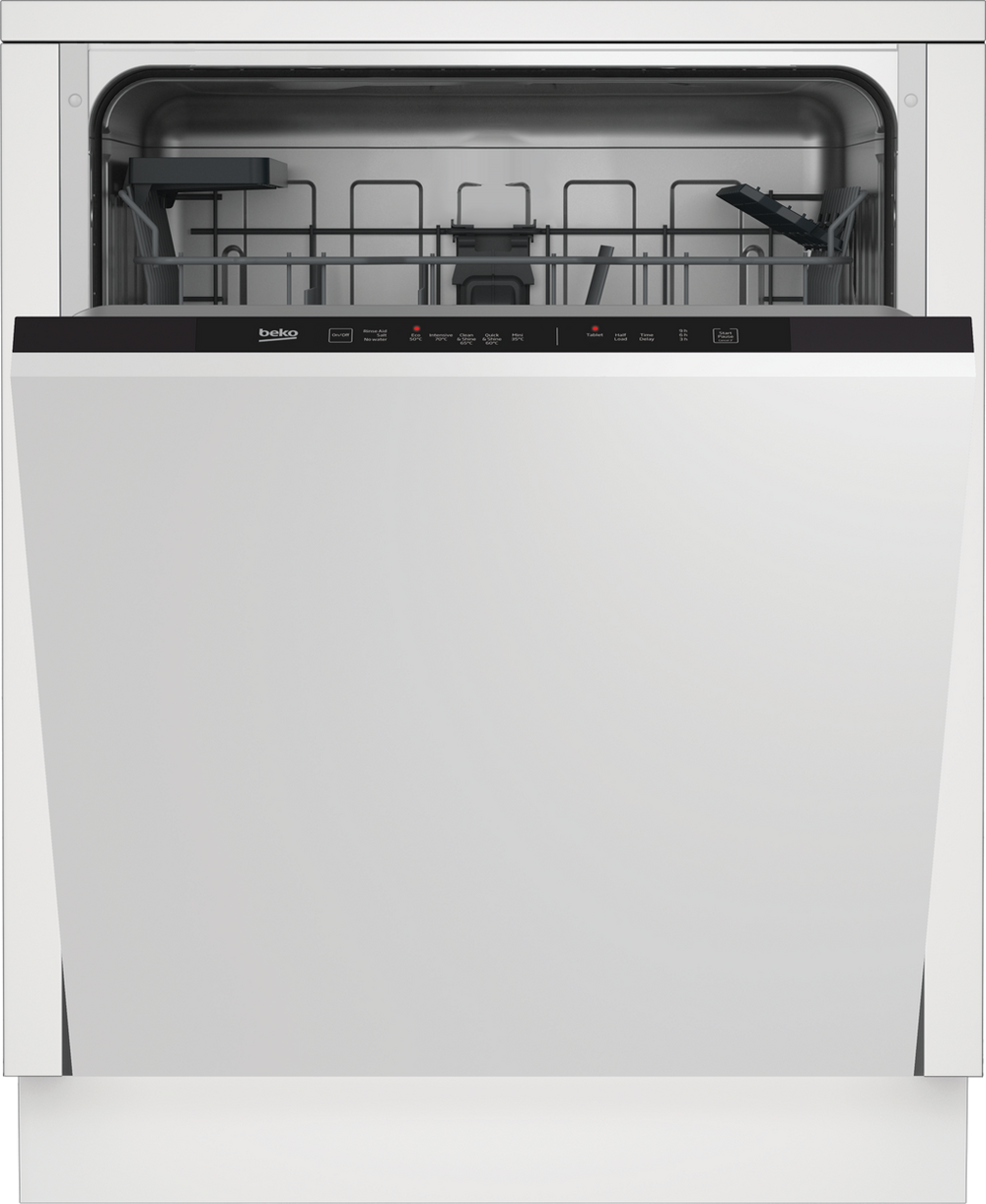 Beko DIN15C20 Integrated Full Size Dishwasher - 14 Place Settings Beko DIN15C20 Integrated Full Size Dishwasher - 14 Place Settings