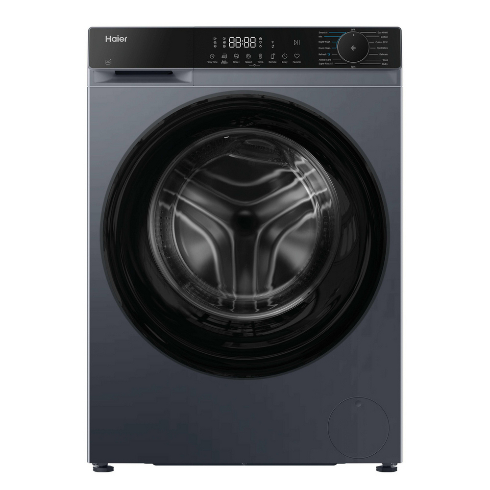 Haier HW100BP14357GUU 10kg 1400 Spin Washing Machine – Graphite