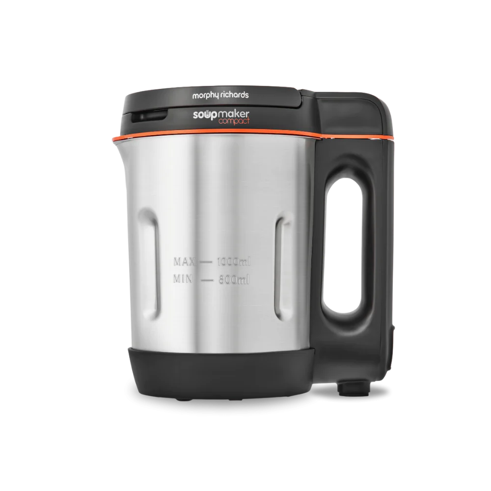 Morphy Richards Appliances 501021 Compact 1L Soup Maker - Stainless Steel