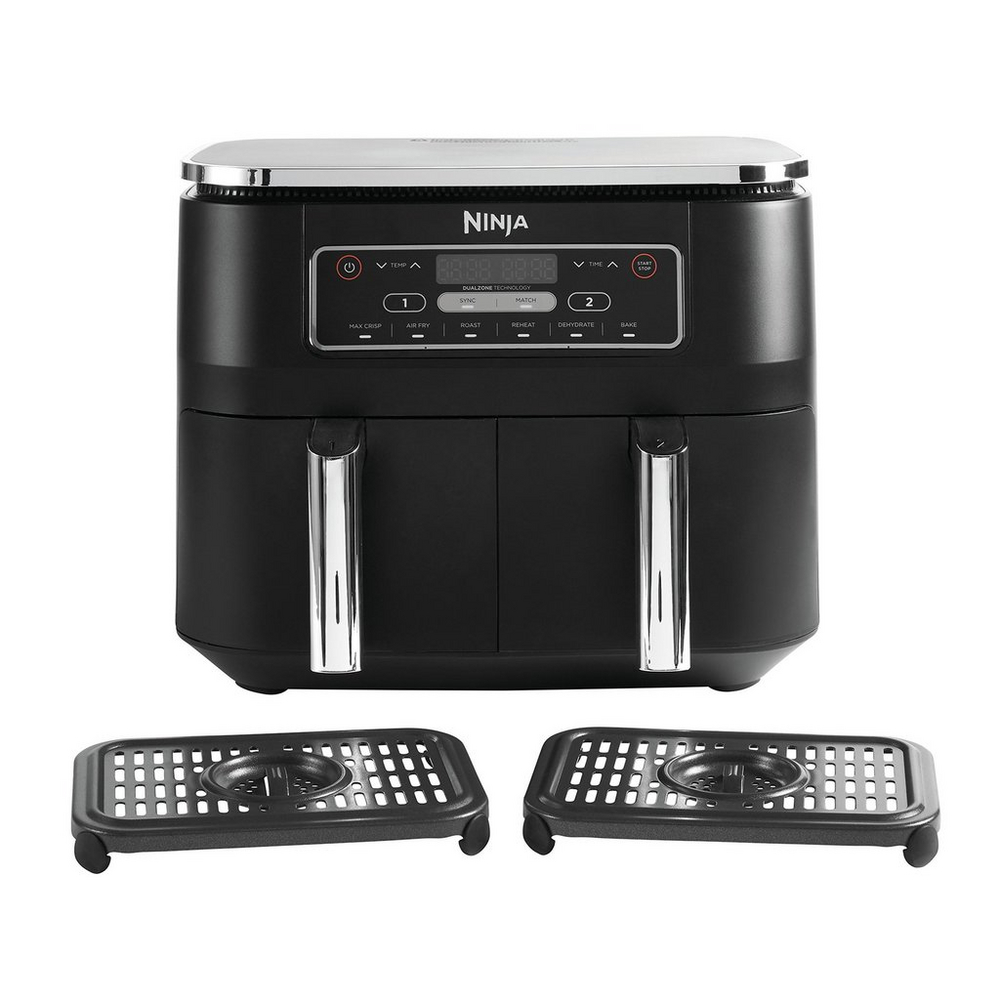 NINJA AF300UK 7.6L Dual Zone Air Fryer and Dehydrator NINJA AF300UK 7.6L Dual Zone Air Fryer and Dehydrator