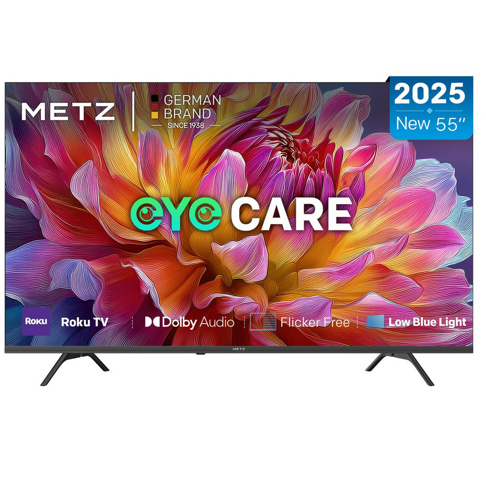 METZ 55MRF6000ZUK 55" 4K DLED Smart TV - Black METZ 55MRF6000ZUK 55" 4K DLED Smart TV - Black