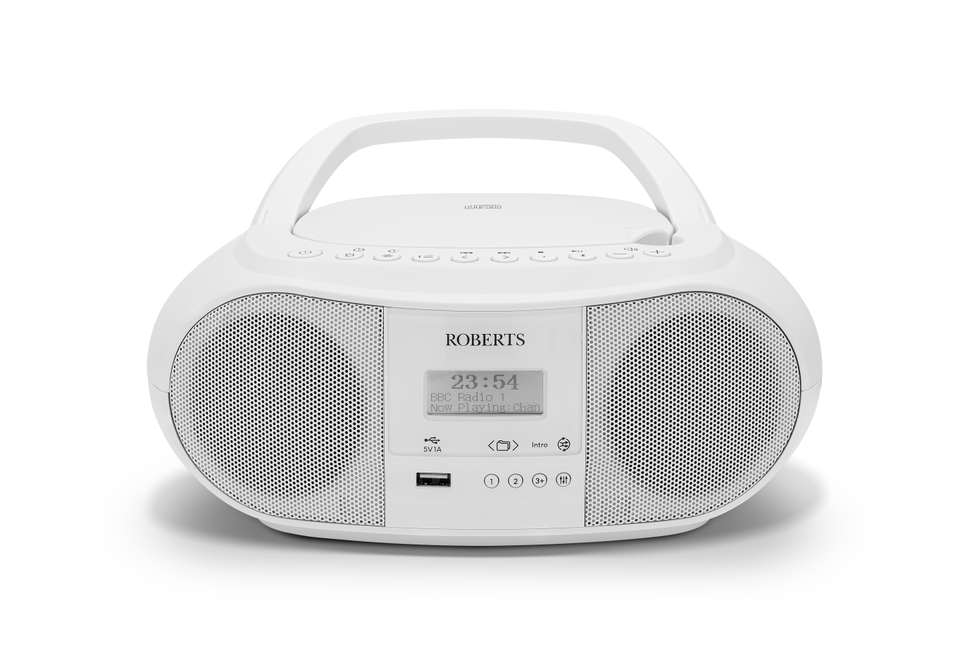 Roberts ZOOMBOX4W Dab/fm Portable Boombox With 60 Presets, Roberts ZOOMBOX4W Dab/fm Portable Boombox With 60 Presets,