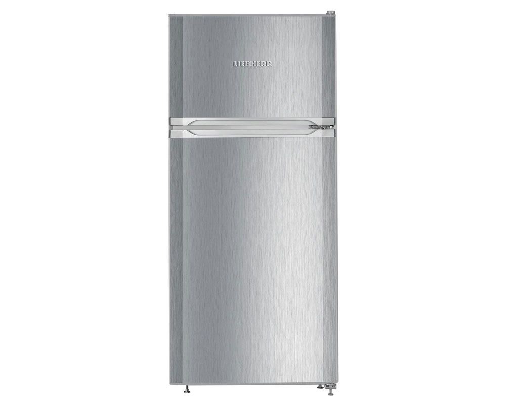 Liebherr CTele2131 124cmx55cm Smart Frost Silver Top Mount Fridge Freezer Liebherr CTele2131 124cmx55cm Smart Frost Silver Top Mount Fridge Freezer