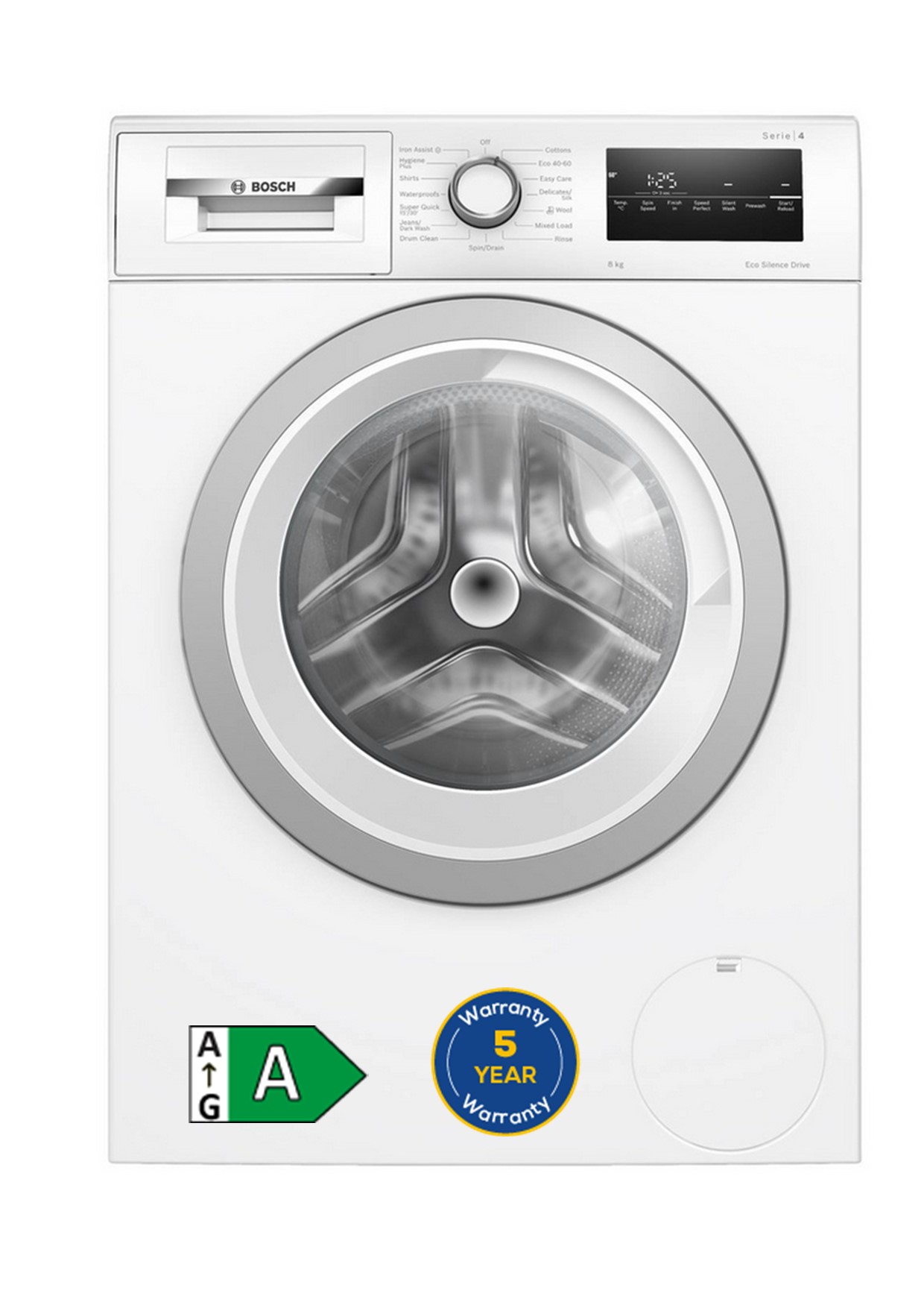 Bosch WAN28258GB 8kg 1400 Spin Washing Machine - White Bosch WAN28258GB 8kg 1400 Spin Washing Machine - White