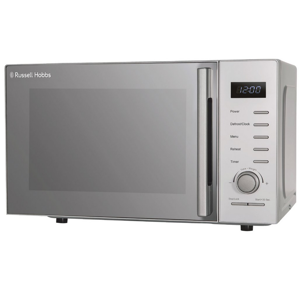 Russell Hobbs RHM2348S 23 Litres Solo Microwave - Silver Russell Hobbs RHM2348S 23 Litres Solo Microwave - Silver
