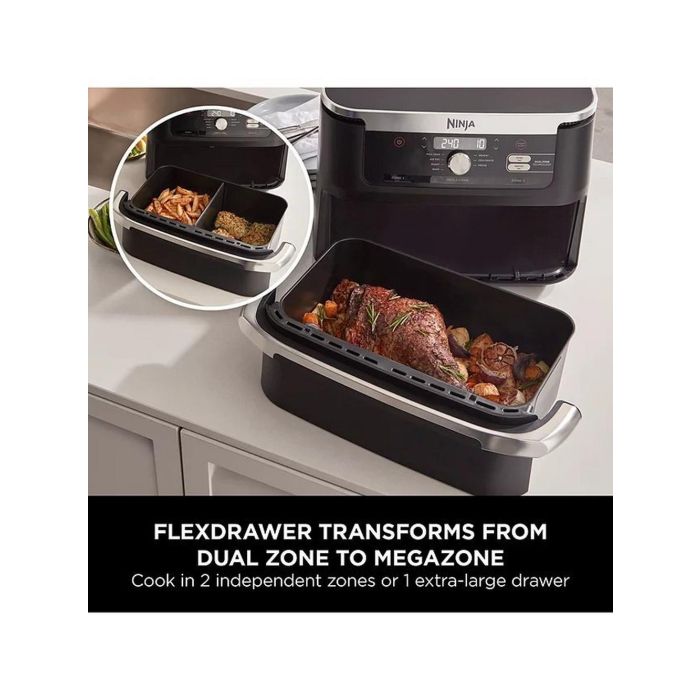 NINJA AF500UK Foodi FlexDrawer Air Fryer - Black NINJA AF500UK Foodi FlexDrawer Air Fryer - Black
