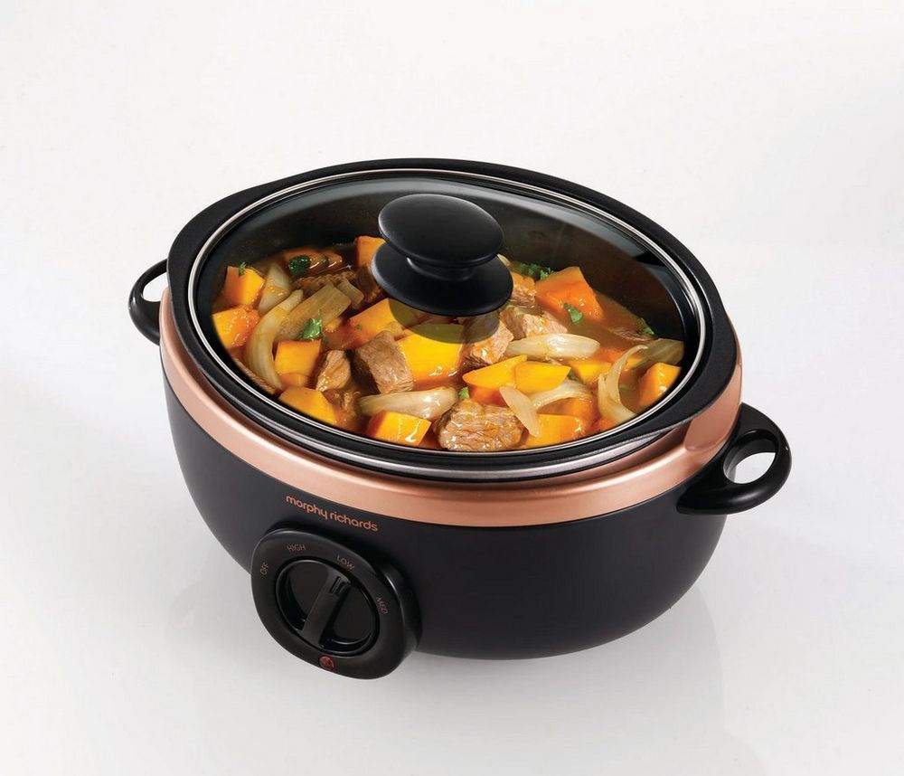 Morphy Richards Appliances 460016 3.5L Sear and Stew Slow Cooker - Grey Morphy Richards Appliances 460016 3.5L Sear and Stew Slow Cooker - Grey