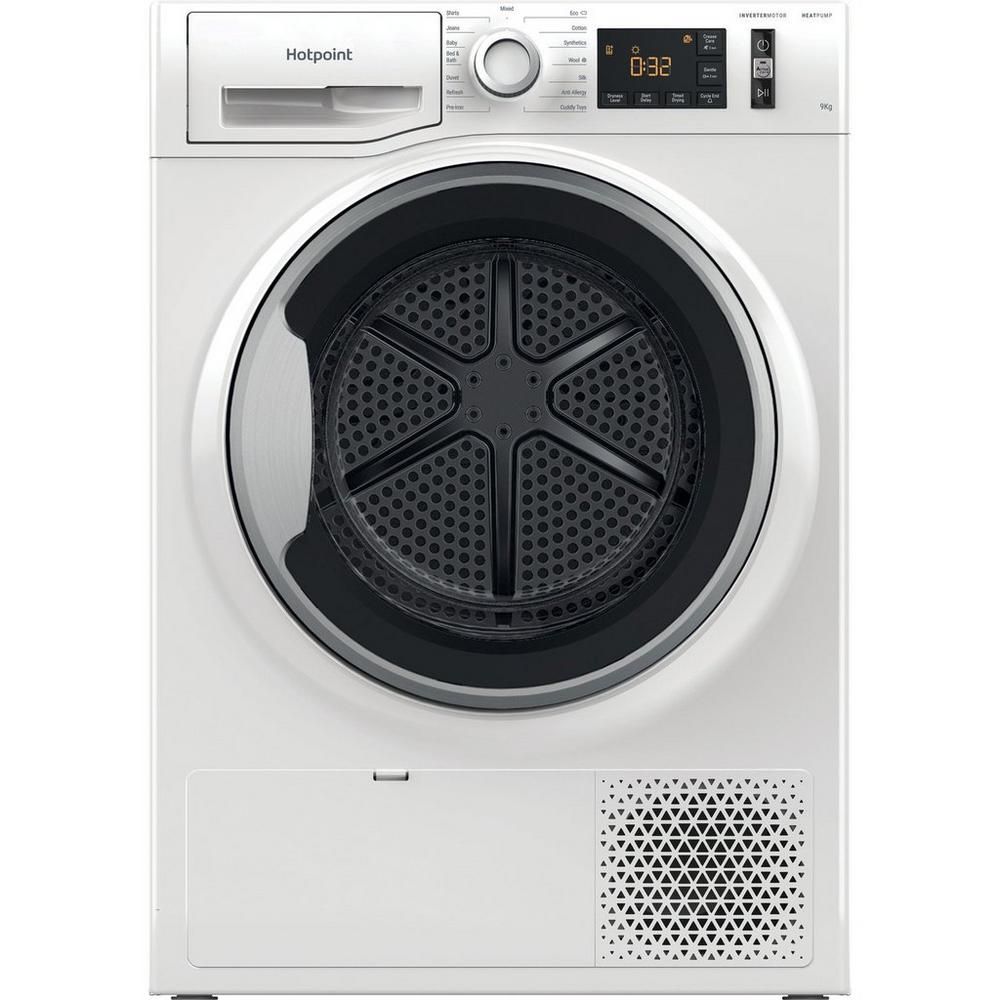 Hotpoint NTSM1192SKUK 9kg Heat Pump Tumble Dryer - White Hotpoint NTSM1192SKUK 9kg Heat Pump Tumble Dryer - White