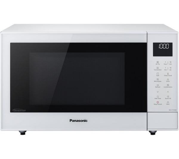 Panasonic NN-CT55RWBPQ 4-in-1 Air Fryer NN-CT55RWBPQ Combination Microwave - White Panasonic NN-CT55RWBPQ 4-in-1 Air Fryer NN-CT55RWBPQ Combination Microwave - White