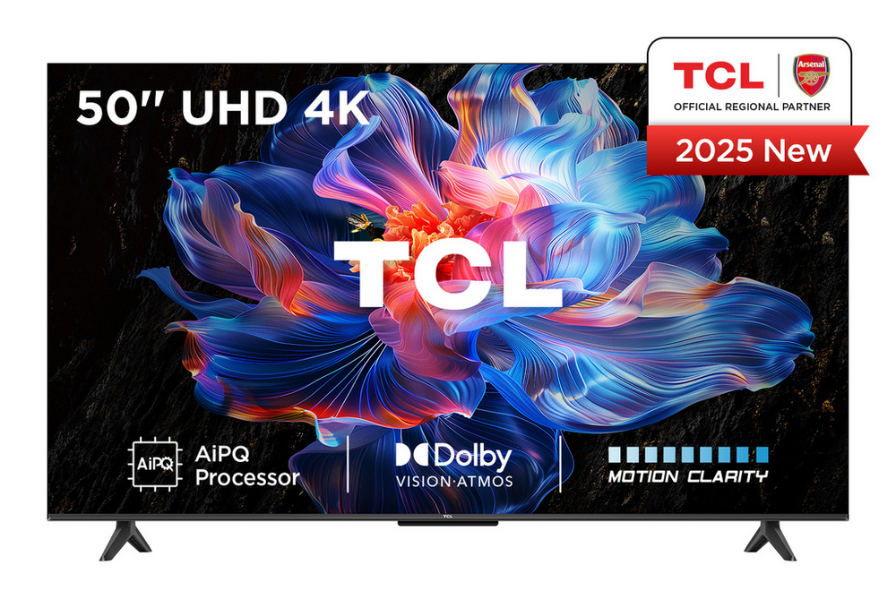 TCL 50V6C-UK 50" 4K HDR Google Smart TV