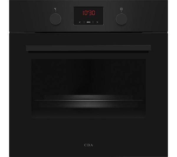 CDA SC030BL Built-In Electric Single Oven, Black, A Rated CDA SC030BL Built-In Electric Single Oven, Black, A Rated